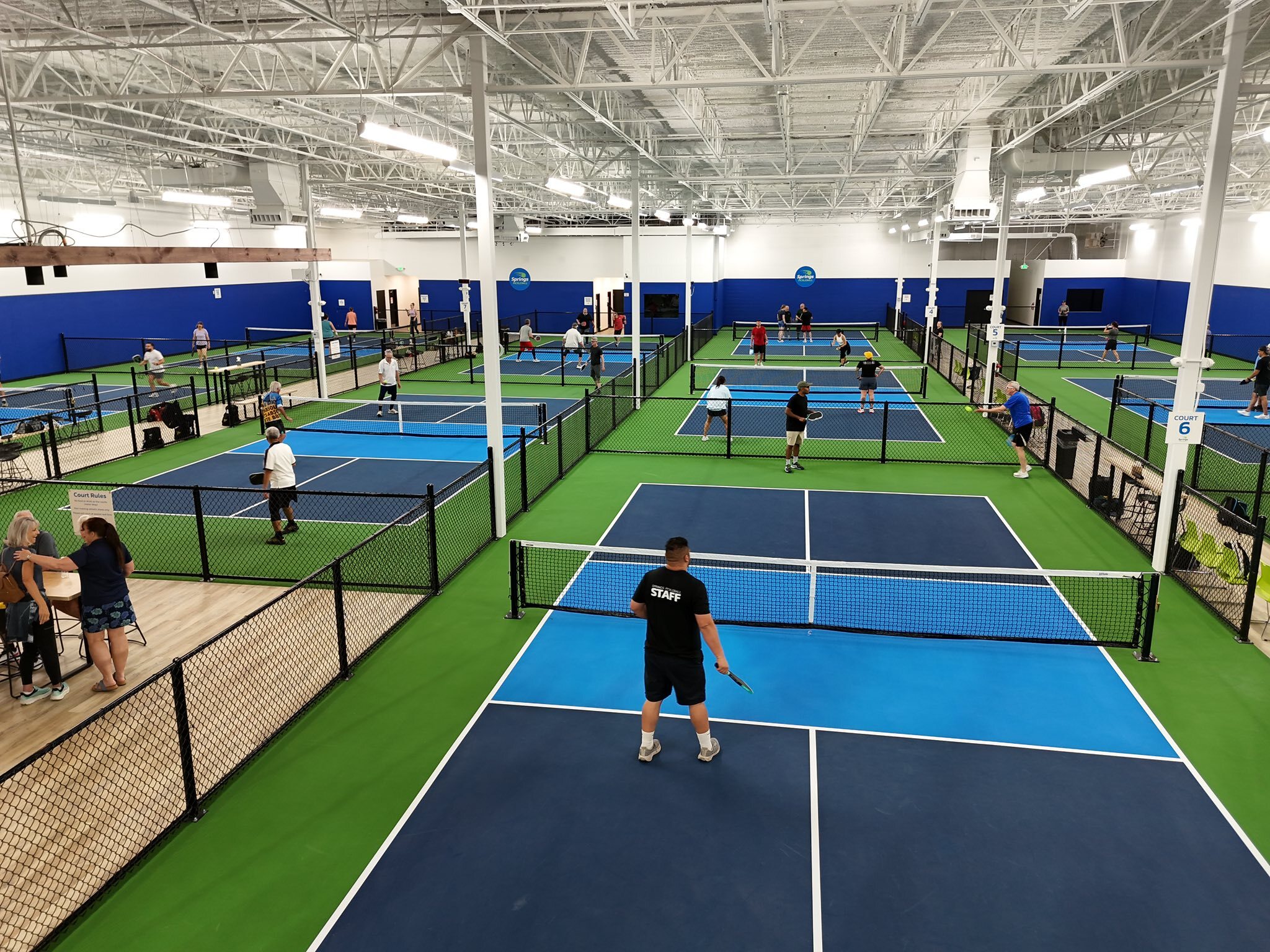 Springs Pickleball East courts